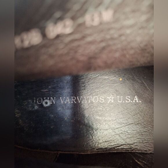 John Varvatos Gray Shuede boots shoes size 13 - Picture 7 of 12